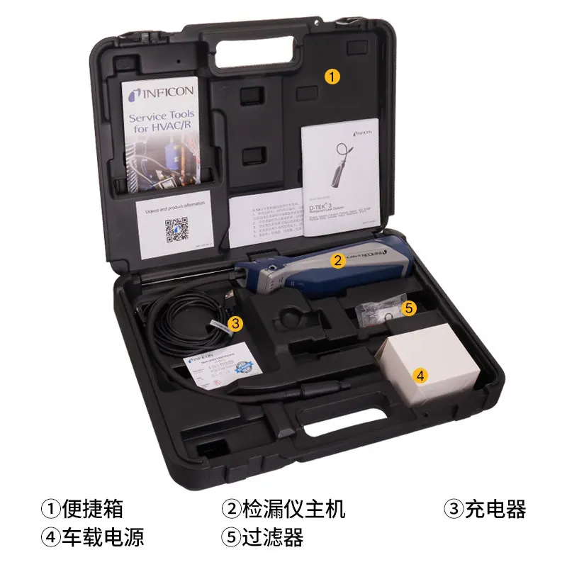 D-TEK3 Refrigerant Leak Detector INFICON Central Air Conditioning Refrigerant Leak Detection 721-202-CN41