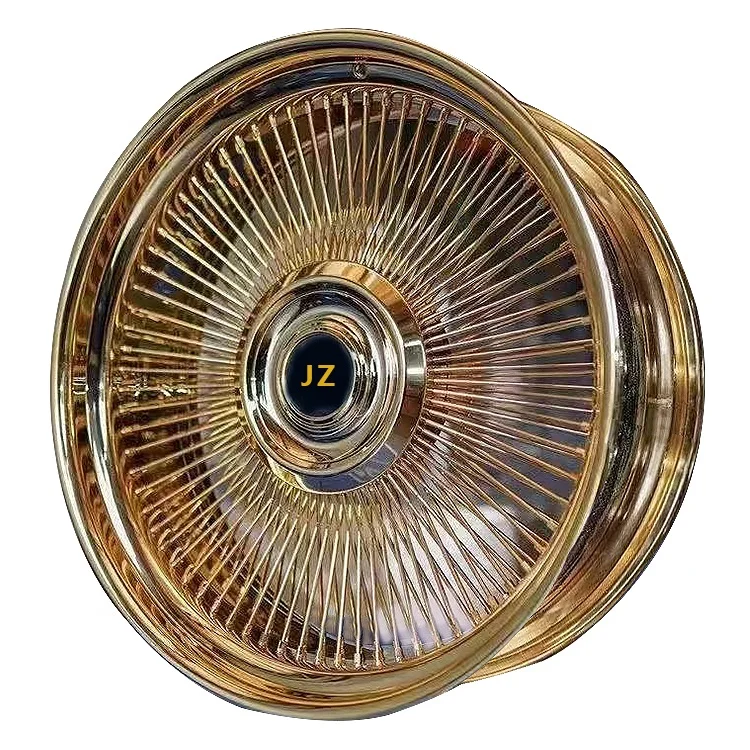 

Колесные диски Jiangzao Spoke Chrome Wire для Cadillac Chrys, 14, 15, 16, 17, 18 дюймов, а также кованые диски для классических и старых автомобилей