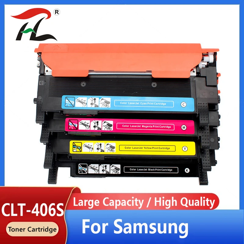 Compatible Toner Cartridge CLT406S CLT-K406S CLT406S 406 406S for Samsung SL-C460W SL-C460FW SL-C463W C460W C460FW C463W Printer