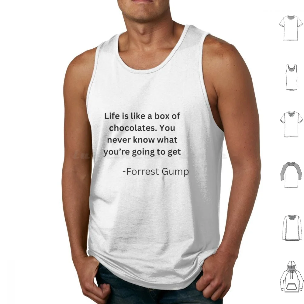 Forrest Gump Quotes Tank Tops Vest Sleeveless Forrest Gump Gump Movie Tom Hanks Run Forrest Run Movies Forrest Bubba