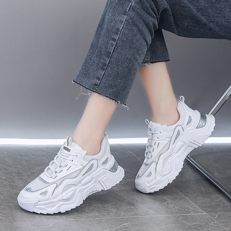 

Tenis Mujer Women Tennis Shoes Cheap Sneakers Female Tenis Solid White Shoes Gym Fitness Trainers Walking Sport Shoes Deportivas