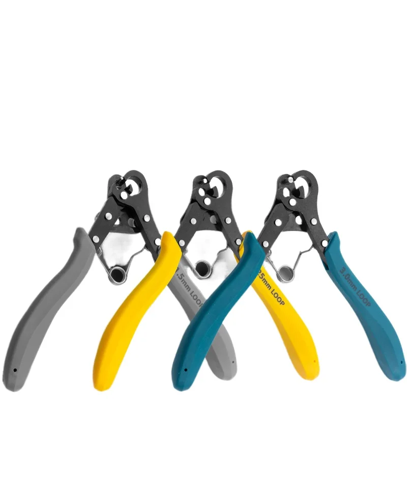 9-Pin Wire Wrapping Pliers, DIY Jewelry Beading Tool for Copper Silver Gold Metal Wire Coiling