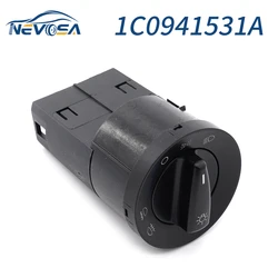 NEVOSA 1C0941531A For Volkswagen VW Gti Golf Jetta MK4 Passat B5 Beetle Car Headlight Fog Lamp Light Adjustment Control Switch