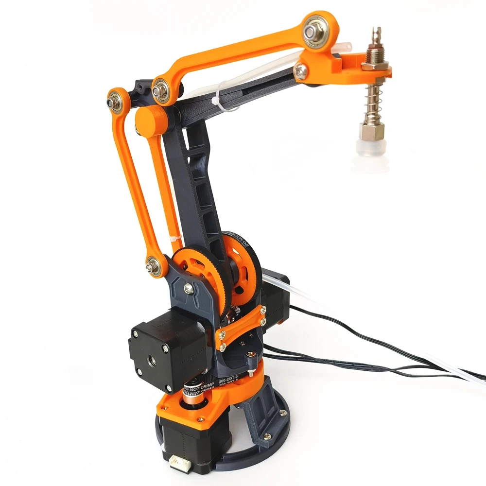 4-Achsen-Schrittroboterarm, hochpräziser 3D-Druckarm für Arduino, CNC-Treiberroboter, DIY-Kit mit Saugnapf, programmierbarer Roboter – Detail 4