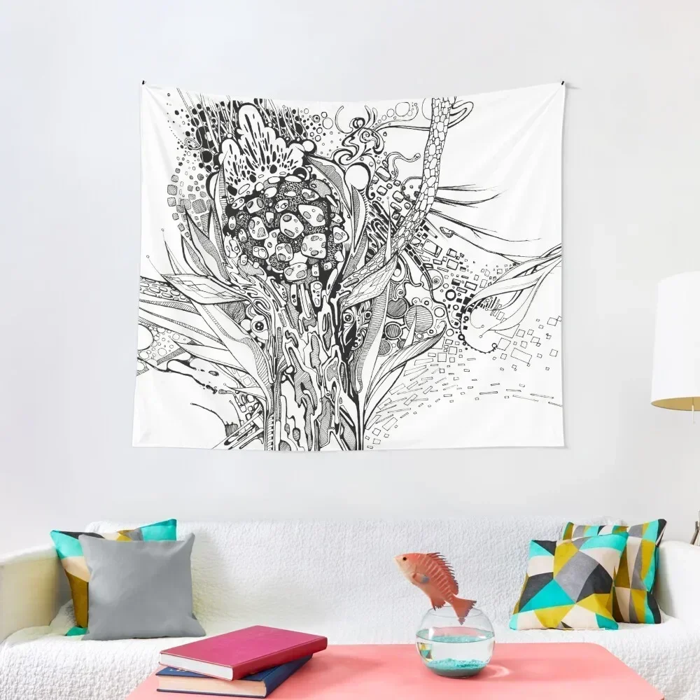 

Multi-Dimensional Snake Eye - Illustration Tapestry Mushroom Home Decorators Room Design Decoration Bedroom Tapestry