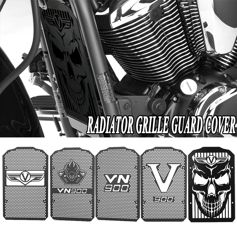 FOR KAWASAKI VULCAN 900 VN900 CLASSIC/LT VN 900 VULCAN900 Radiator Cover Bezel Grille Guard Protector 2006-2024 2023 2022 2021