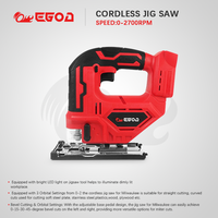 Electric Goddess For Milwaukee 20V Battery Jig Saw Cordless 0°- 45° Bevel Cuts Wood Cutting Electric Scroll Saw ﻿