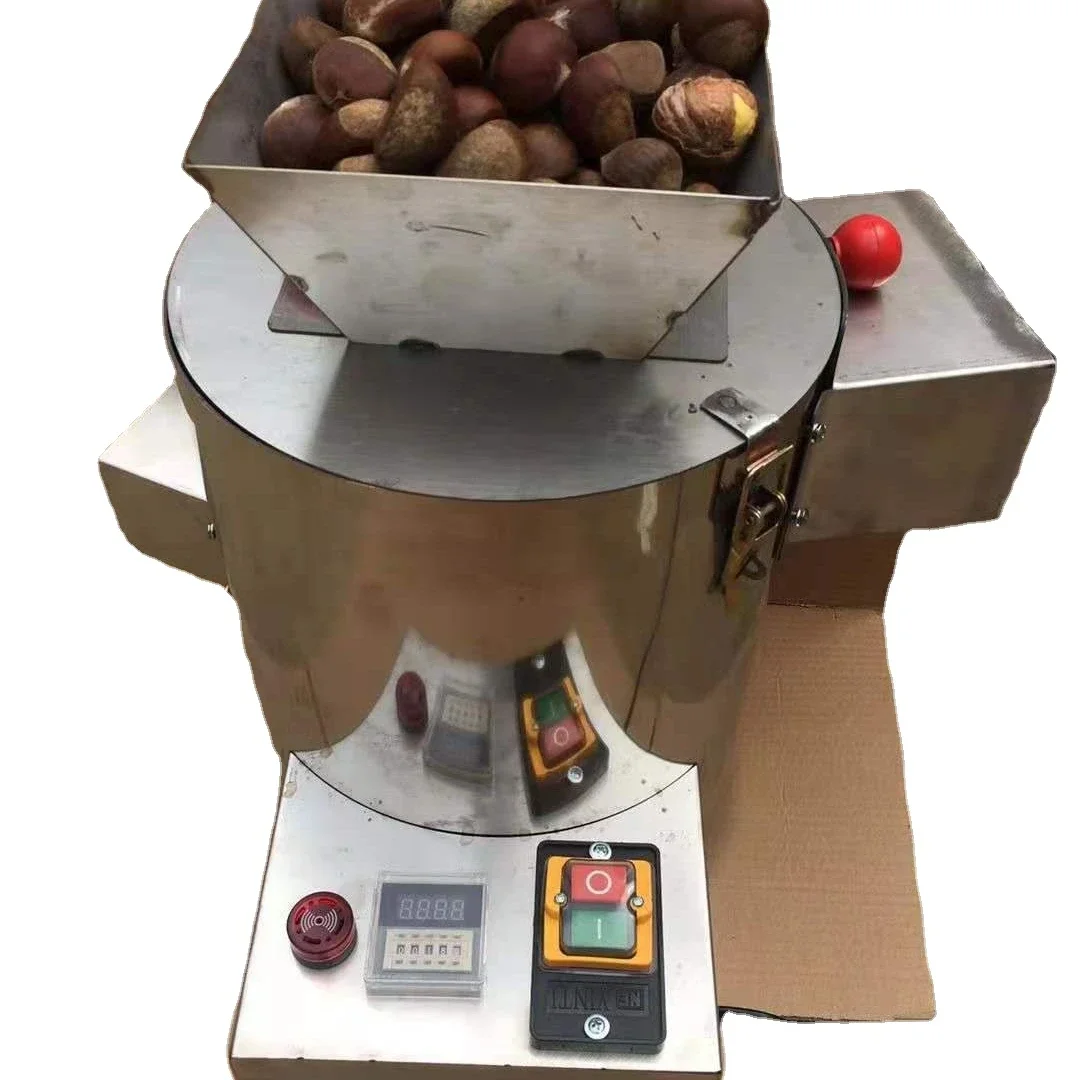 automatic 2.5kg/batch chestnut shelling machine