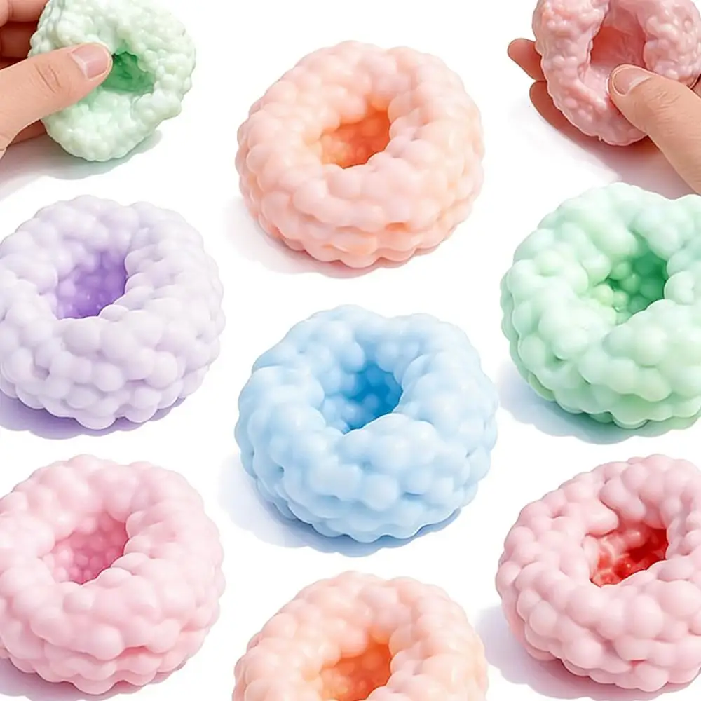 Multicolour Squeezing Toy Desktop Soothing Relieve Toy Interesting Decompression Soft Ball Birthday Fun Gifts Home Decoration