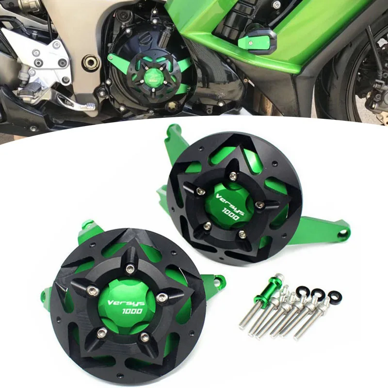 

Motorcycle CNC Engine Stator Engine Protective Cover Guard Protectors For Versys1000 Versys 1000 2015-2023