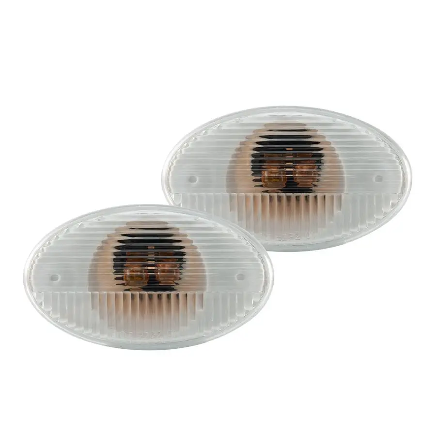 

Front Fender Side Marker Lights Fit for 20022019 Freightliner M2 106 Turn Signal Lamps High Low Beam 3 Pin Plug All Bulbs 12V