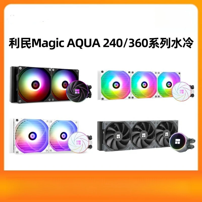 

AQUA ELITE 360 BLACK ARGB Aquarium Elf Series Integrated Water Cooled Radiator