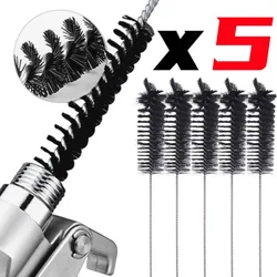 1/5pcs Car Air Door Carbon Deposit Cleaning Brush Engine Air Inlet Combustion Chamber Cylinder Nylon Bristles Brushes Tools