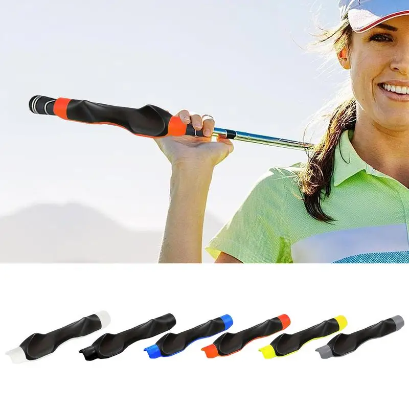 Golf Grip Training Attachment Golf Grip Assistant Trainer Attachment Improve Hand Positioning Golf Beginners Grip Trainer For