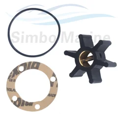 Flexible Sea Water Pump Impeller For VOLVO PENTA Engine Cooling Systems 2002 B 2003 B 2003 T MB 10A MB 10A/11 MD 1 MD 11C/D