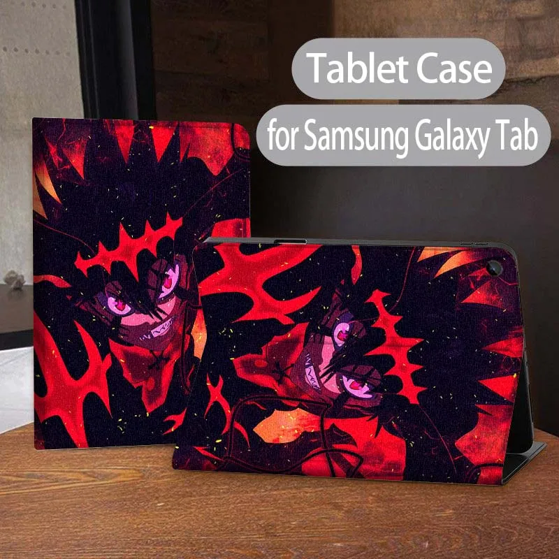 

Comics Black Clover Art For Samsung Galaxy Tab A7 A A8 A9 S9 S10 S6 S7 S8 S11 8.7 10.1 10.5 11 10.9 Lite PLus Inch Tablet Case
