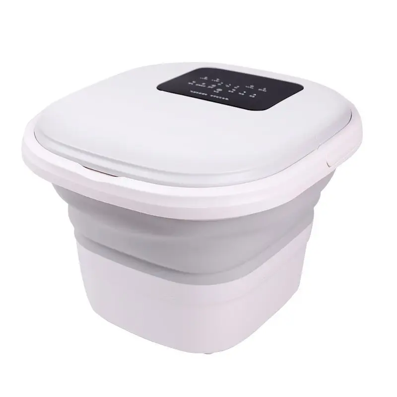 

Portable Electric Automatic Intelligent Remote Control Foot Massager Bathtub with Heating Warming Foldable Foot Bucket