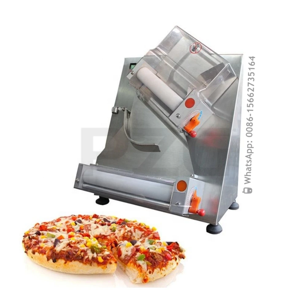 

6-15 Inch Dough Pressing Machine Automatic Commercial Electric Bakery Pizza Dough Roller Dough Press Machine Pasta Machine