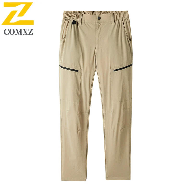 الصيف سريعة الجافة سراويل للتسلق الرجال النساء الحرير الجليد تمتد مقاومة للماء يندبروف الجري الصالة الرياضية في الهواء الطلق الترفيه التخييم الصيد #2