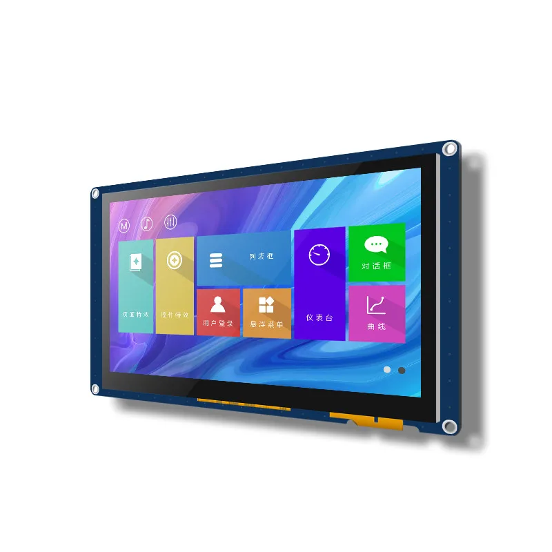 

LCD module, configuration screen, with word library 232TTL X3 7-inch serial screen HMI