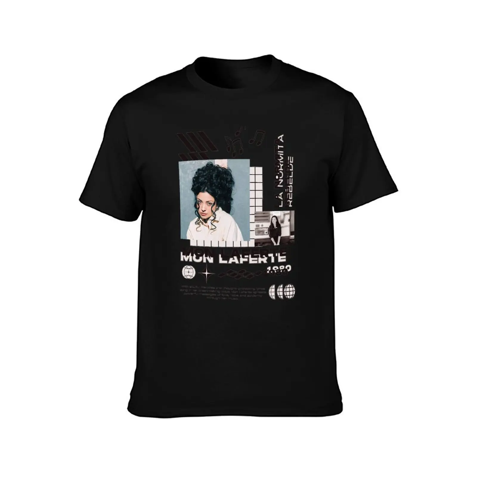 Mon Laferte Aesthetic Typography Y2K T-Shirt Summer Casual Cotton Tee Oversized Streetwear Tops Vintage Graphic Print