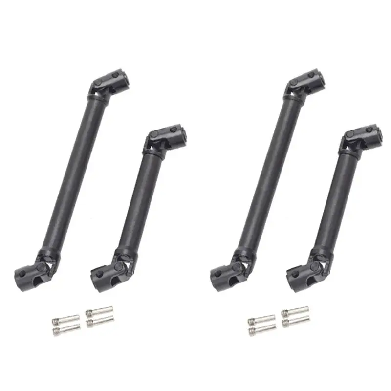 

X18A-For AXIAL RBX10 Ryft AXI03005 4Pcs Metal Transmission Drive Shaft 1/10 RC Crawler Car Upgrade Parts Accessories