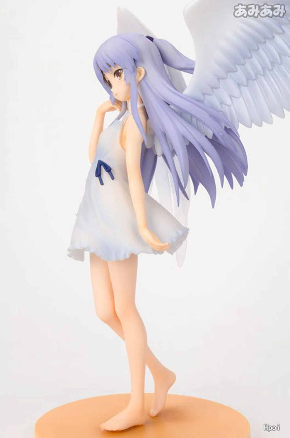 อะนิเมะนางฟ้า15ซม. เต้น! หุ่น Tachibana kanade แบบยืน Tenshi1/8แบบสถิตตุ๊กตาขยับแขนขาได้เก็บของเล่นของขวัญจอแสดงผล PVC