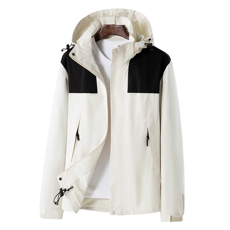 Feng Yi Men's Spring and Autumn Jackets Men's Thin Jackets Women's Waterproof Windbreakers Outdoor Fishing Four Seasons Mountain