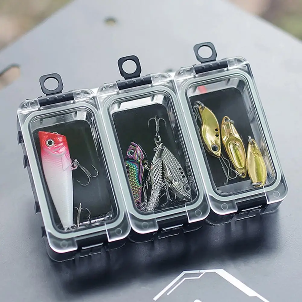 

Splicing Luminous Fishing Box Magnetic Clear Portable Waterproof Fishing Hooks Soft Hard Bait Angling Tools Gear Organizer Case