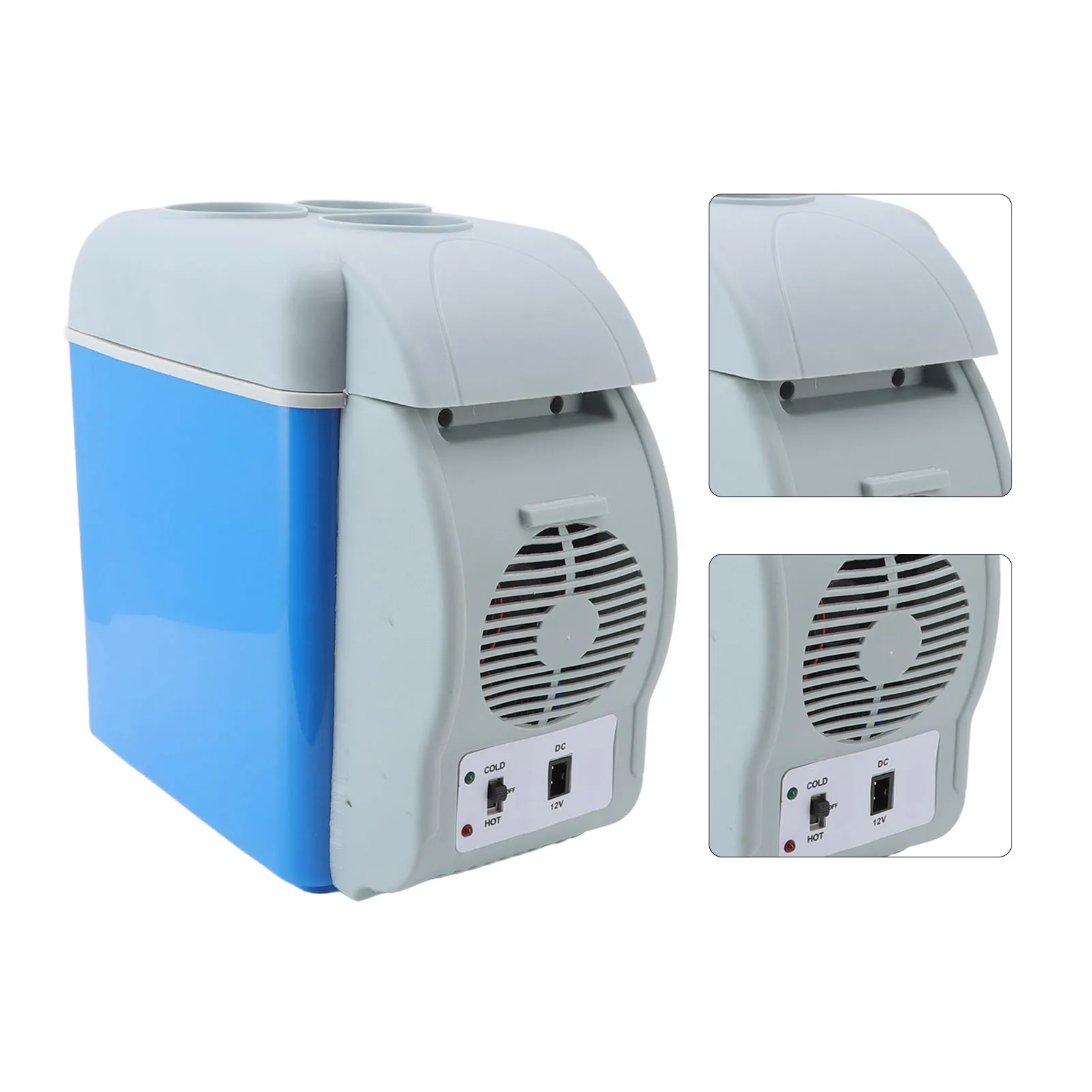 12V Electric Car Refrigerator Portable Mini Fridge Freezer Vehicle Refrigeration And Heating Ice Box Car Electronic Devices