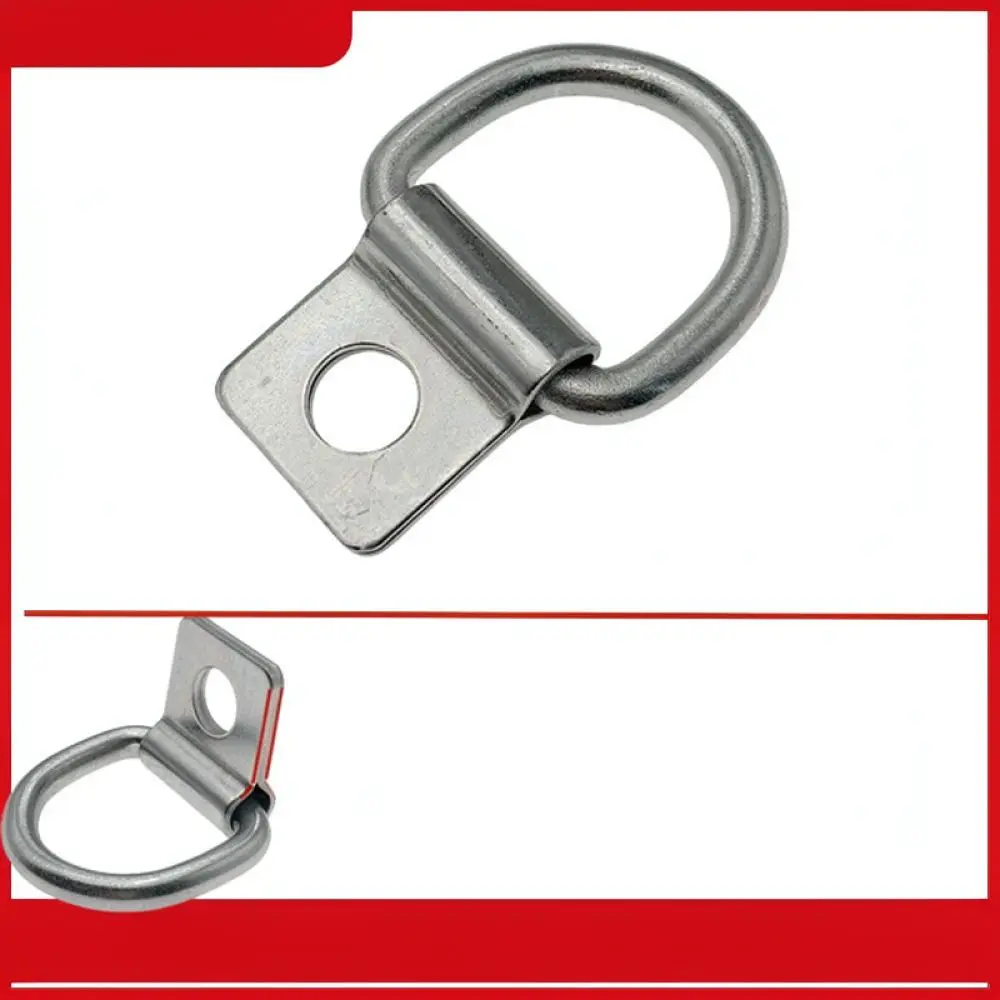 Galvanized Iron Cargo D Ring Tie Down Anchor For Trailer Truck Van Lashing Hook Secure Load Fastening Utility Hardware
