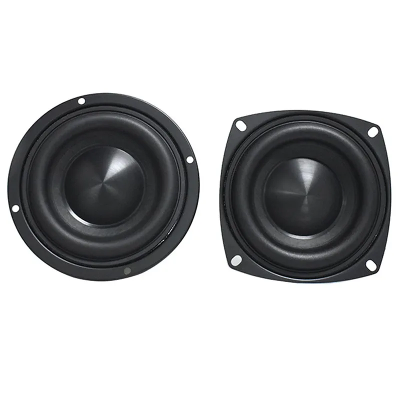 Tenghong 1pcs 4 Inch Bass Speaker 4 Ohm 8 Ohm 40W Portable Audio Subwoofer Speaker Home Theater HIFI Stereo Louspeakers DIY