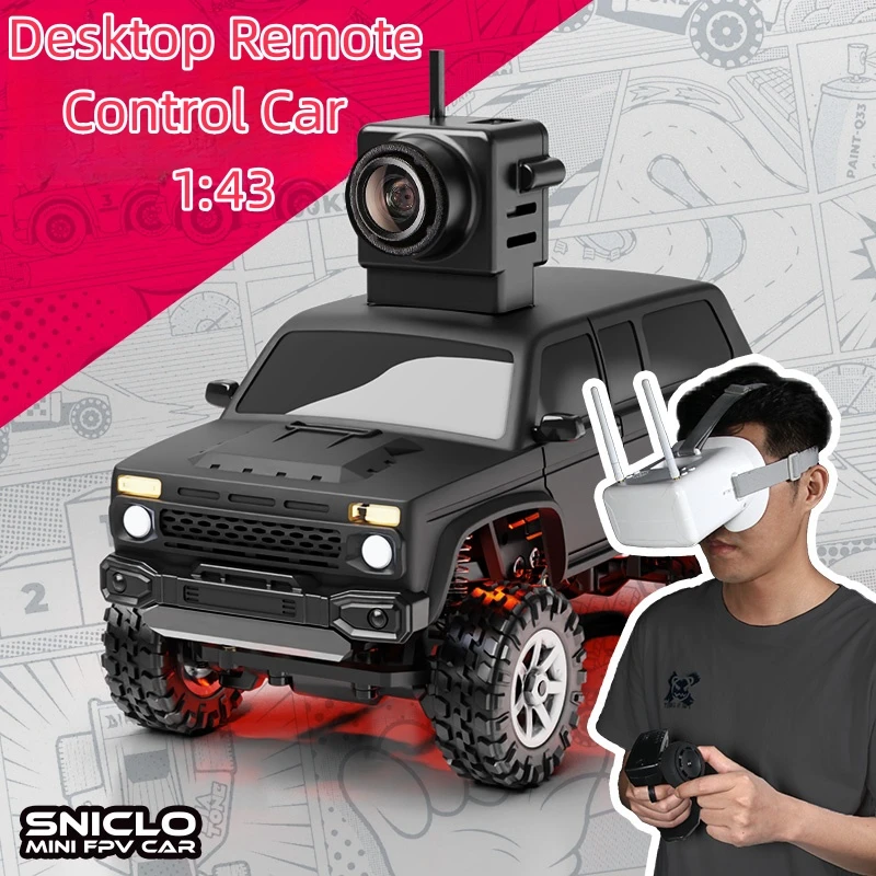 

SNICLO Niva 1:43 8031 Remote Control Enano Off-Road Vehicle Simulated Lighting Super Climbing Performance FPV Toy Car