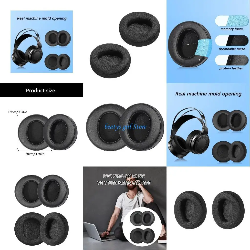 

C7AB Earmuffs For SIMGOT EP5 Headsets Earpads Ear Pad Sponges Ear Cushions