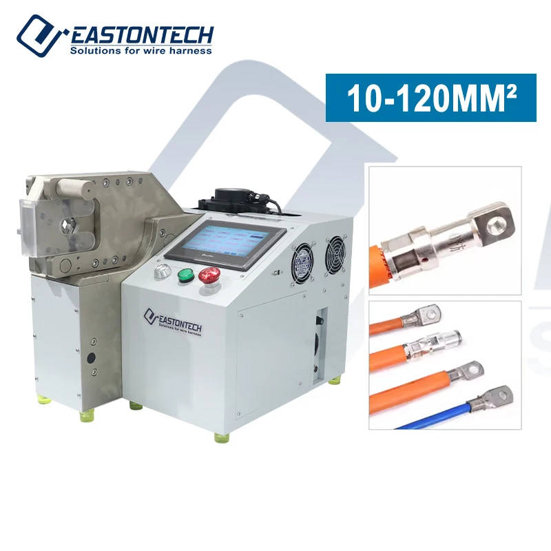 EW-50C-2 10-120mm Cable Lug Terminal Crimping Machine Semi Automatic Hexagonal for Battery Power Cables 220V/110V