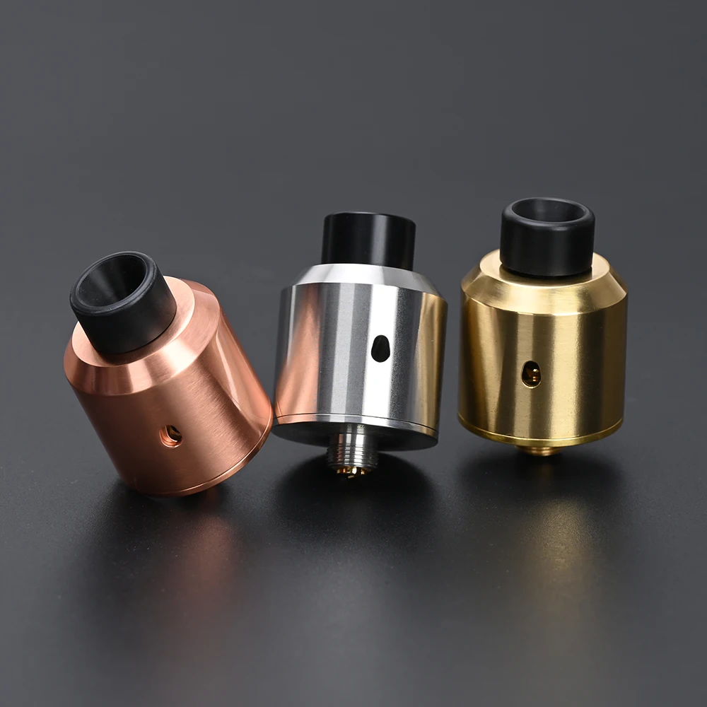 Wolfcoolvape o-atty BF RDA Atomizer vape 22mm yang dapat dibangun kembali Dripping Vape Atomizer 316SS BF Pin rda vape mtl
