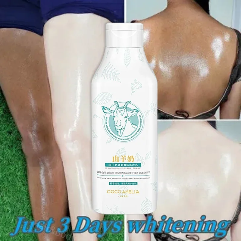 Goat Milk Body Wash Niacinamide Whitening, Brightening, Cleaning, Pore Contraction Moisturizing Lasting Fragrance,  Shower Gels