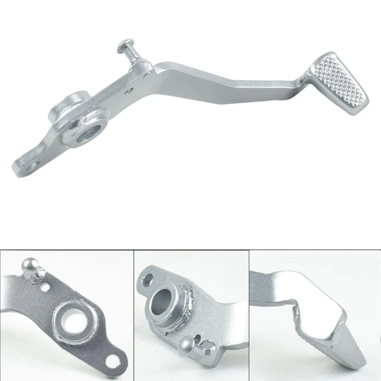 

Motorcycle Brake Pedal Foot Lever Motorbike Accessory Professional Sturdy Upgrade Metal Replacement Motorcycle Rear Brake Pedal