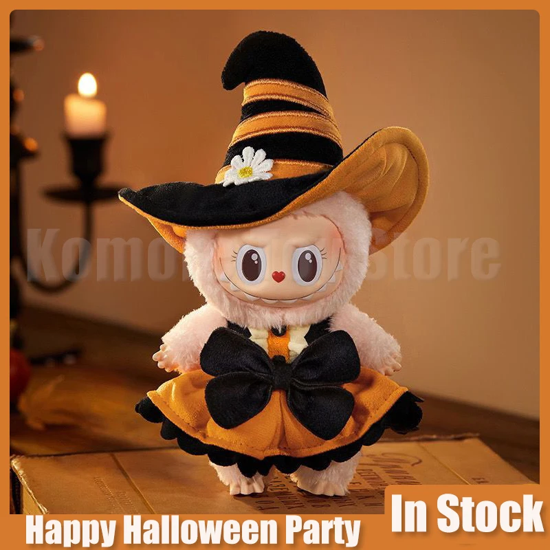 Mokoko Happy Halloween Party Series Vinyl Plush Toy Magic Of Pumpkin Vinyl Doll Room Collection Decoration Toys Birthday Gifts