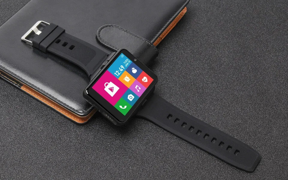2.88 Inch Touch Screen WiFi Video Call 4G Lte Smartwatch DM200 4GB RAM 64GB ROM Android Smart Phone Watch