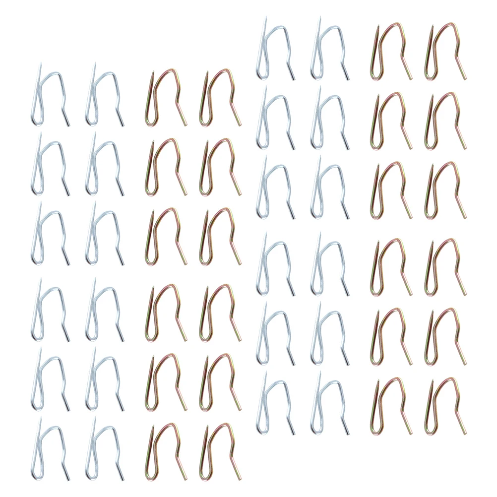 

350 Pcs Curtain Hooks Drapes Bathroom Hangers Heavy Duty Rust Proof Non slip Iron Curtain Hanger Shower Accessories