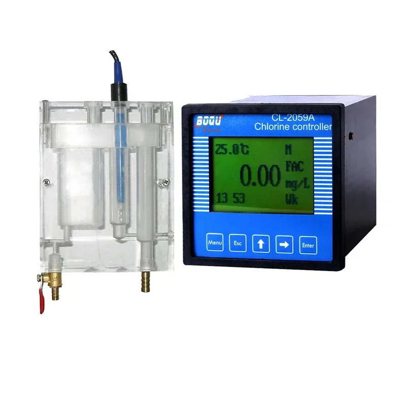 CL-2059A Residual Chlorine Controller Measure Free Chlorine Value Analyzer Price