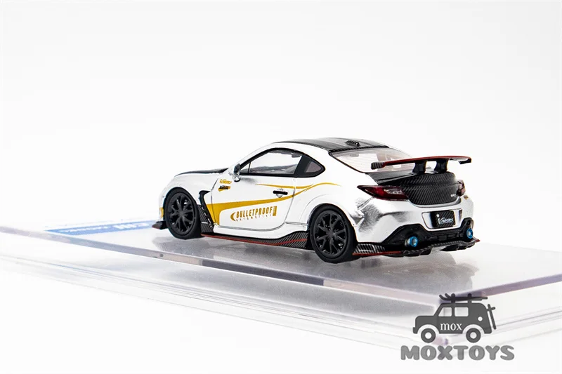 Varis ARISING-Voiture l'inventaire BRZ 1:64, modèle CM argenté moulé sous pression