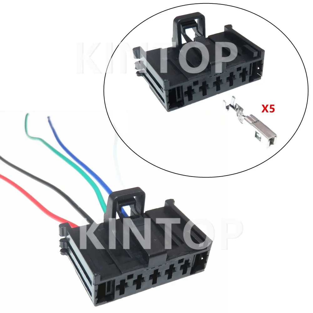 

1 Set 5 Pins Auto AC Assembly Plastic Housing Connector Car Electrical Socket 55702407 77364061 6845796 13248240 6450XR