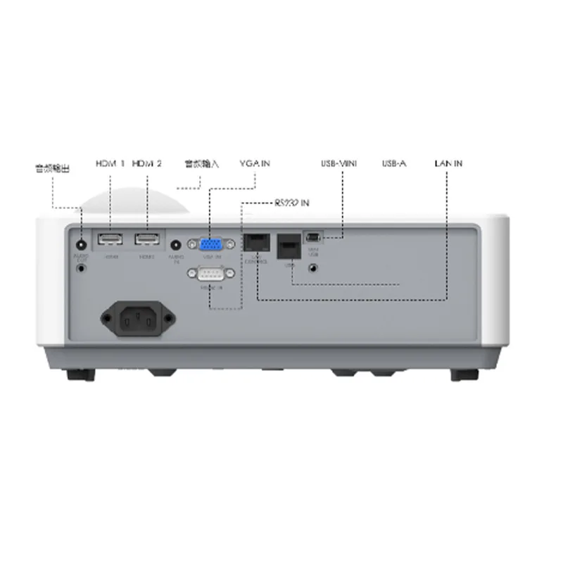 New Product Showroom Short Focus Full Color Projector Conference Projection Home Cinema Projection Office
