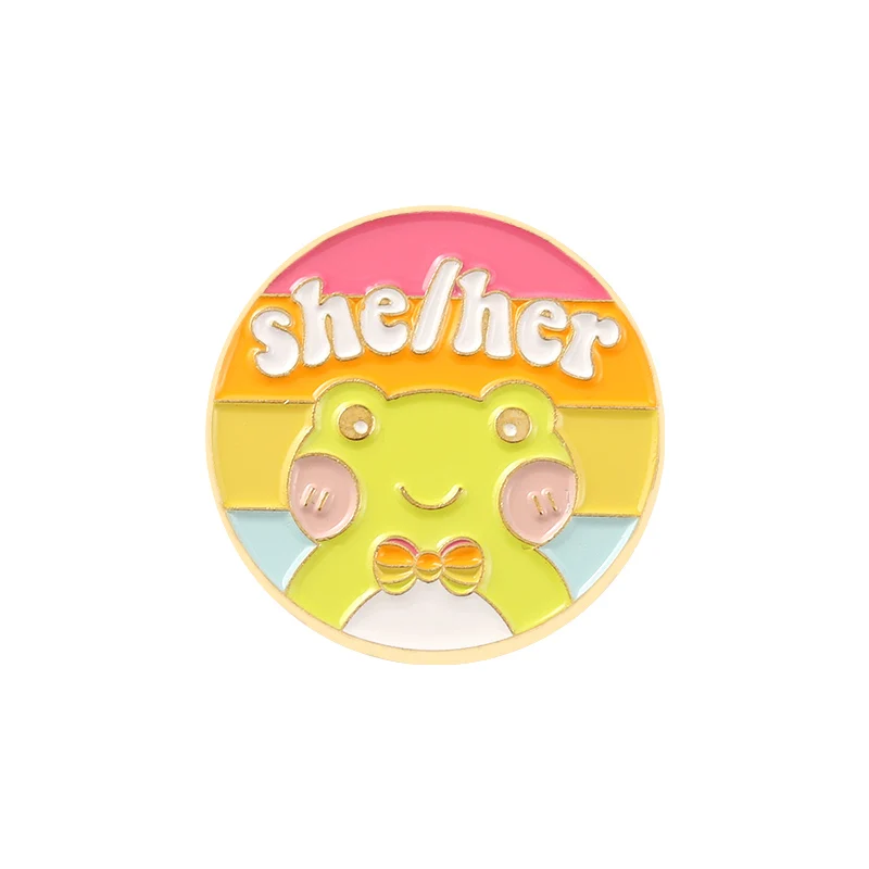 My Pronouns Enamel Pins, Inclusive Gift Set