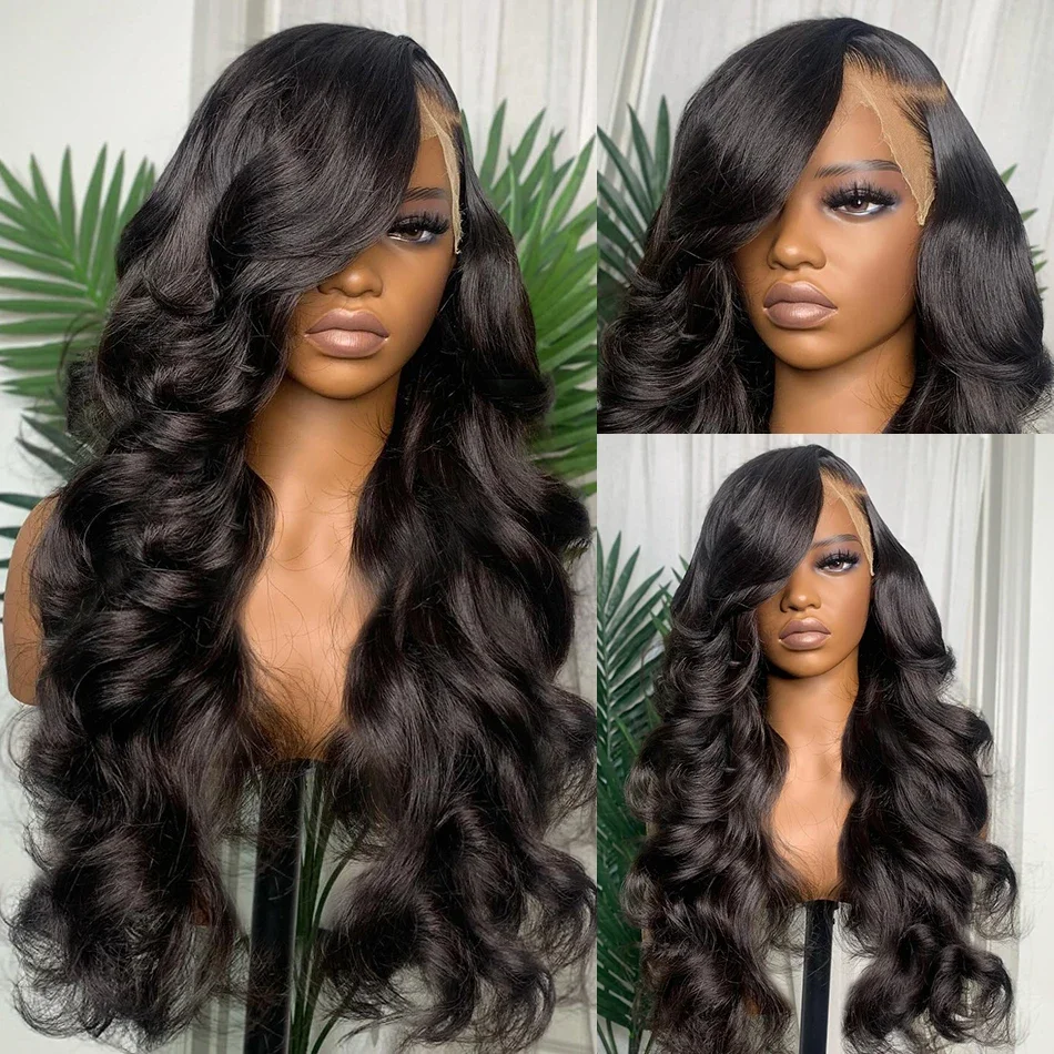 13x6 Hd Transparent Lace Frontal Wig Body Wave 30 38 Inch 13x4 Lace Front Human Hair Wigs For Women Pre Plucked Brazilian Hair