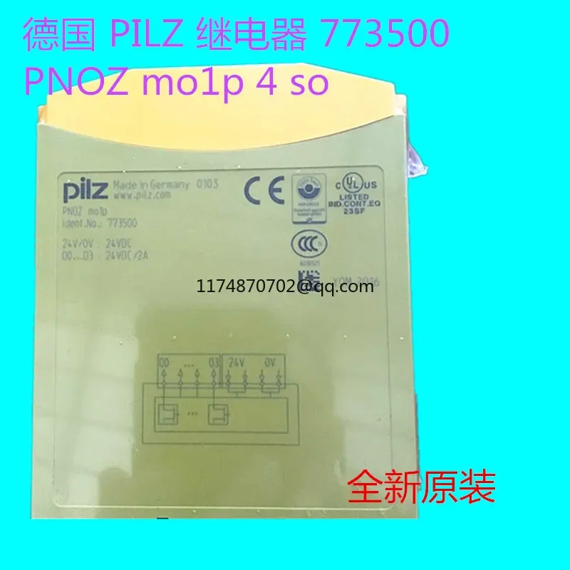 

PILZ 773500 PNOZ mo1p 4 so 100% new and original