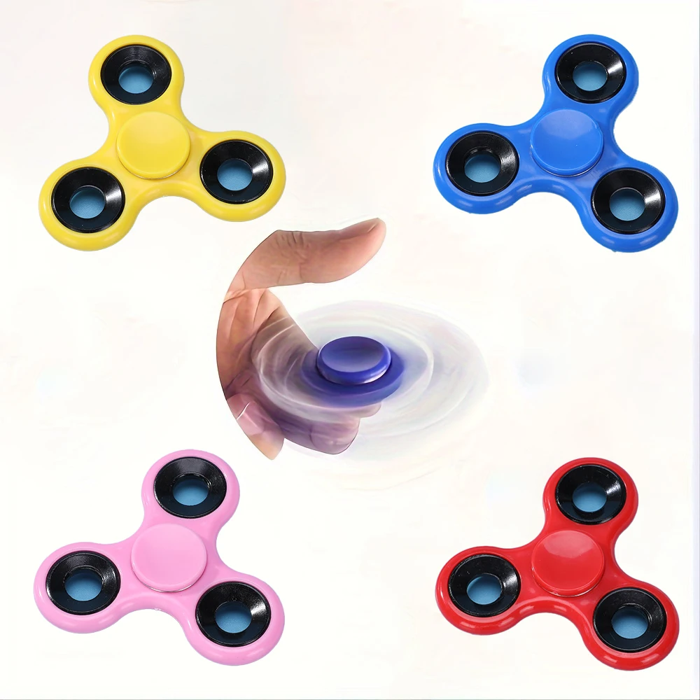 Pocket Fidget Spinner، أرقام ABS مدمجة لتخفيف القلق أثناء السفر، لعبة تخفيف التوتر الصامتة للسيارة والطائرة #1