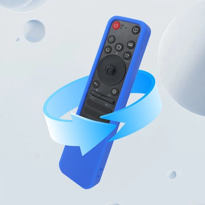  Silicone Remote Control Cover Shockproof Nonslip Textured Grip Precise Cutouts Easy Cleaning Suitable for MR25GA